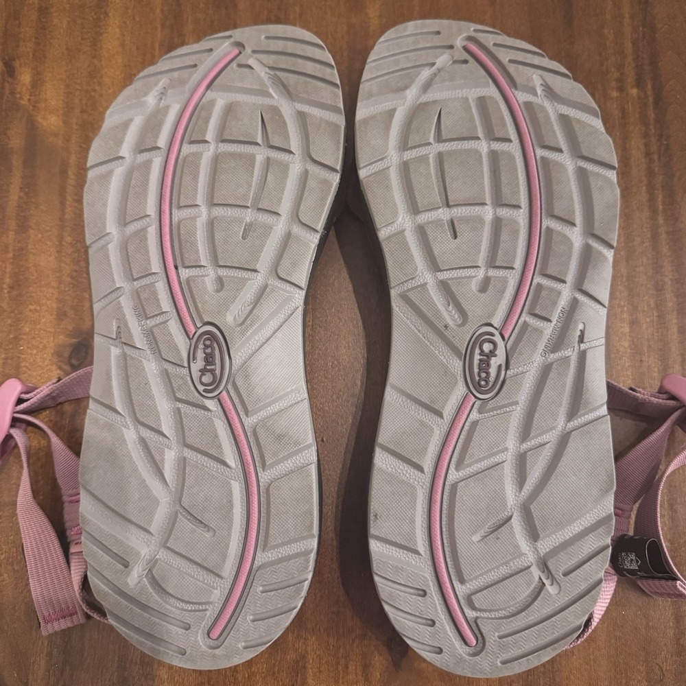 Chaco Z Cloud 2 Womens Size 10 Sandals Solid Rose Hiking Water Shoes Outdoor - Picture 6 of 8